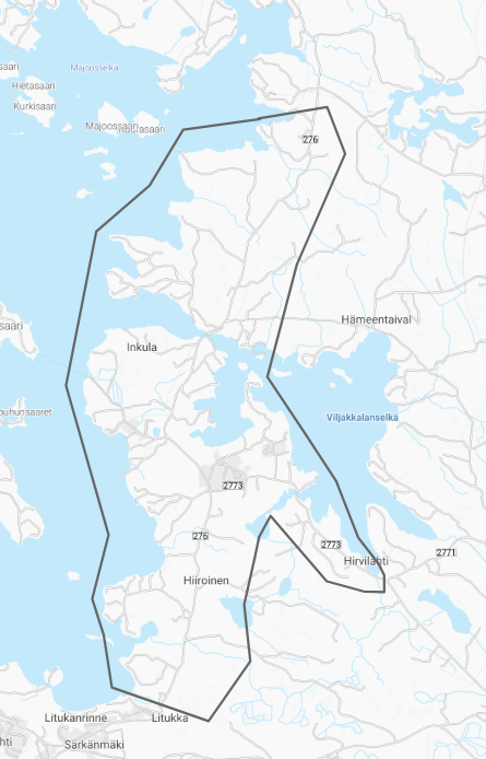 Viljakkalan kuitumyyntialue