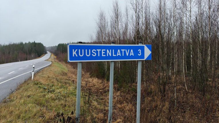 Kuustenlatvan kyltti